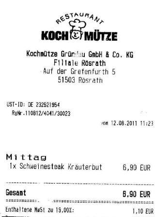 eaaw Hffner Kochmtze Restaurant